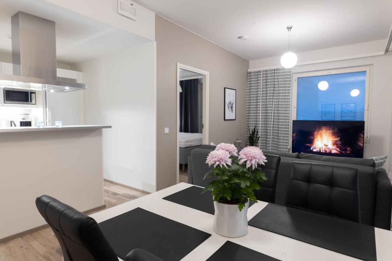 Arctic City Apartment Tammela With Sauna And Free Parking Rovaniemi Zewnętrze zdjęcie